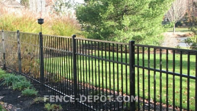 black-aluminum-fences