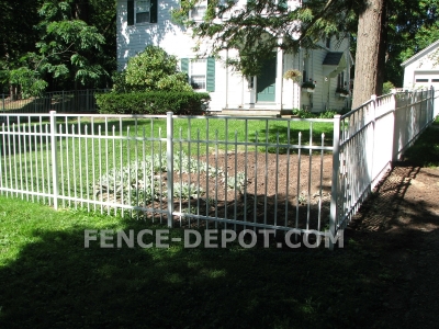 lovely-white-essex-yard-fence