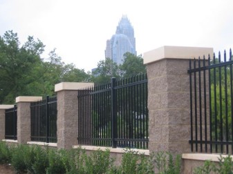 Steel Ameristar Montage Industrial Fence