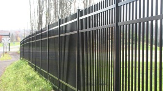 Bennington Commercial Aluminum Fence