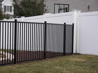 Derby Commercial Aluminum Fence