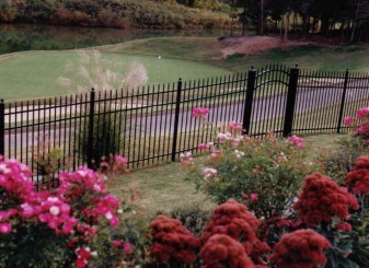 48 Inch High Residential Bennington Aluminum Fence (Quick Ship)