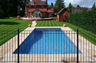 54 Inch High RPPF10 Residential Iron Pool Fence