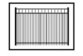 48 Inch High Hudson Residential Pool Fence