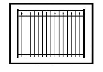 54 Inch High Windham Residential Pool Fence