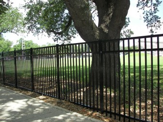Storrs Commercial Aluminum Fence