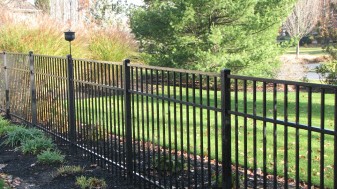 48 Inch High Residential Saybrook Aluminum Fence (Quick Ship)
