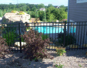 aluminum pool fence