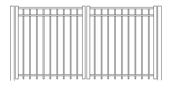Auburn Double Gate