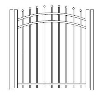 Aurora Arched Gate