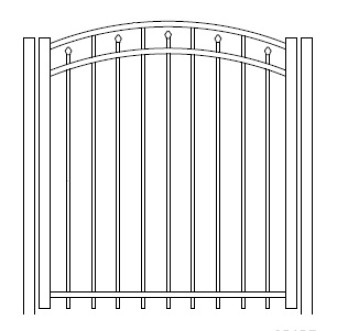 Windham Arched Gate