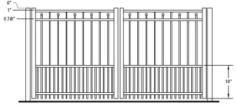Windham Puppy Picket Double Gate