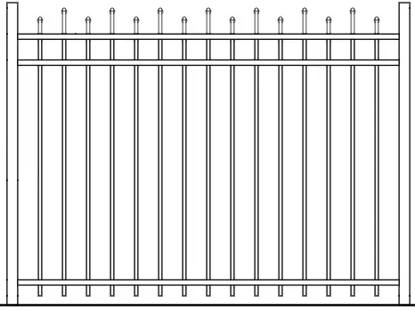 Hiram Aluminum Fence