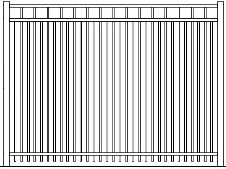 Hudson Aluminum Fence