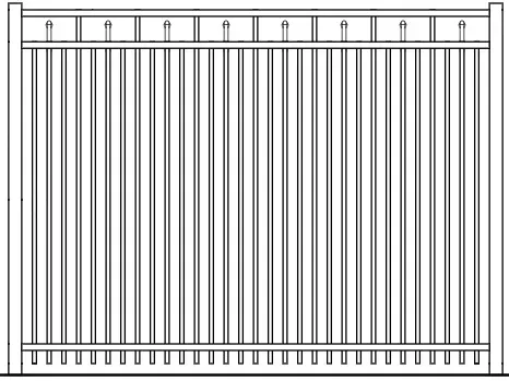 Tallmadge Aluminum Fence