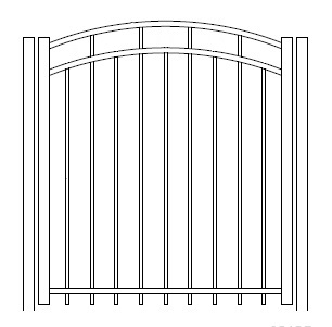 Fairview Arched Gate