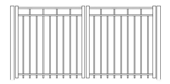 Fairview Double Gate