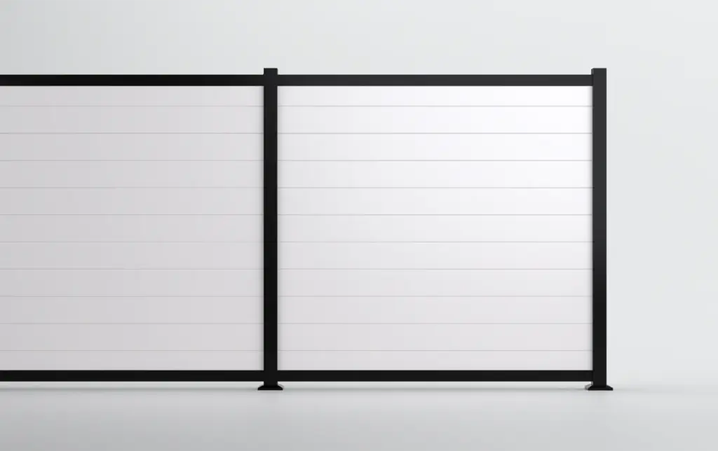 White panel